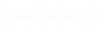 Kancelaria Notarialna Ewa Wesołowska Logo w stopce